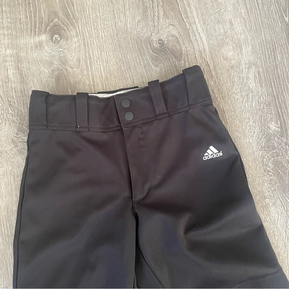 Adidas Youth Black Baseball Pants Size Small - Picture 4 of 4